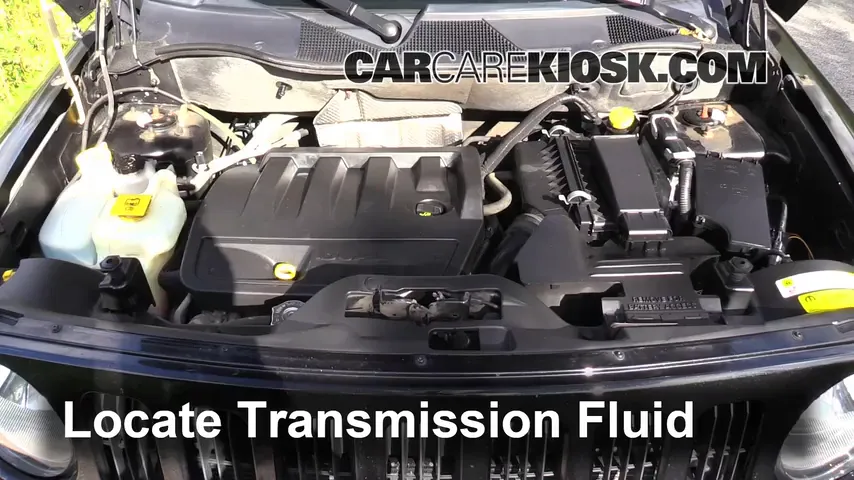 2008 Jeep Patriot Sport 2.4L 4 Cyl. Transmission Fluid